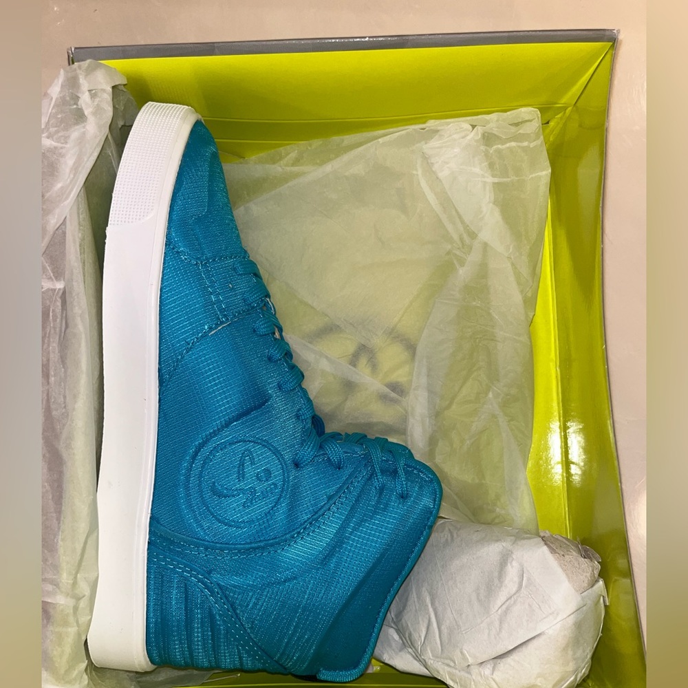 Zumba ®️ Fitness Street Classic Teal Ice high top shoes